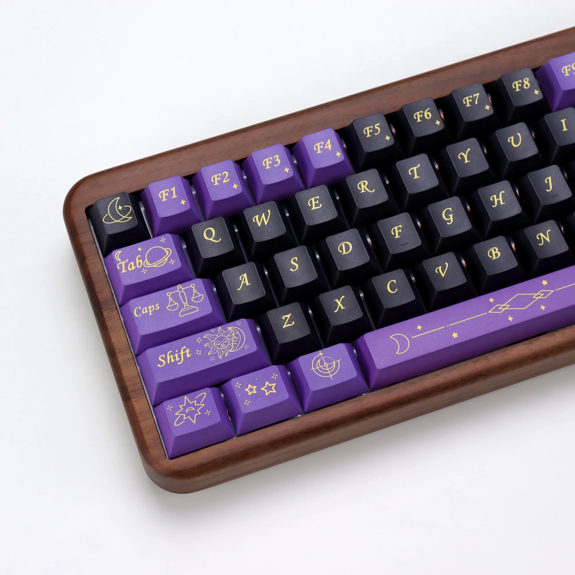 

KBDiy 143 клавиш/набор PBT Stardust Prelude колпачок для механических клавиатур вишневый профиль колпачки для клавиш на заказ DIY пятисторонняя сублимация aula F87 F108 F99 Pro ACE60 ACE68 RAINY75 AK74 gx87 crush80 rav