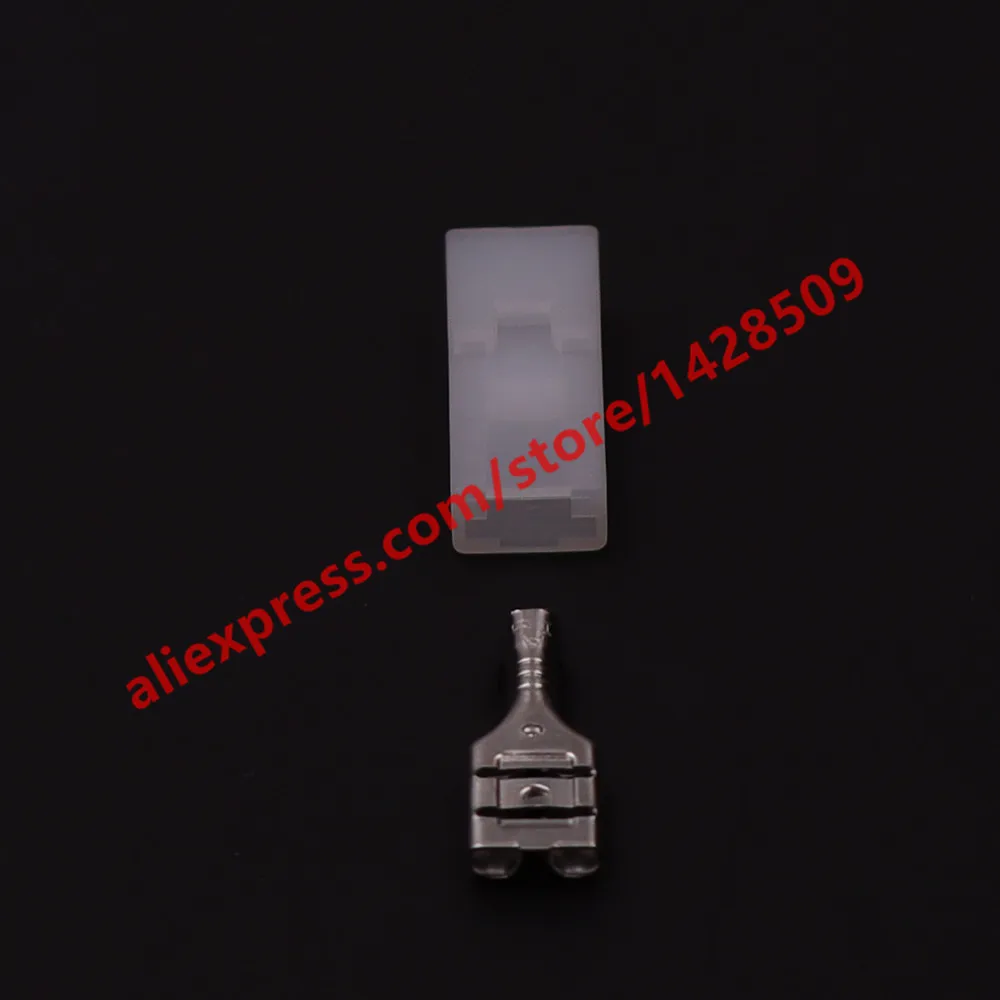 1 Set 1 Pin 6.3 Series Large Current Vehicle Plug Automotive Wiring Socket Electric Cable Unsealed Connector