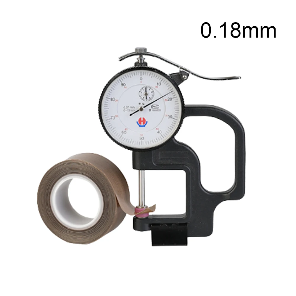 Máquina de sellado de aislamiento térmico de tela, cinta de PTFE de 300 grados, cinta adhesiva resistente a altas temperaturas, 0,13/0,18mm de espesor, 1 unidad