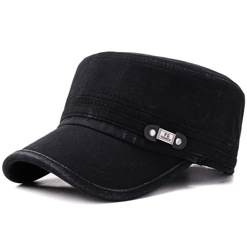 Fashion Men Women Flat Baseball Caps Outdoor Casual Adult Sun Hats Hip Hop Hat Sports Golf Caps Water Wash Snapback Hats