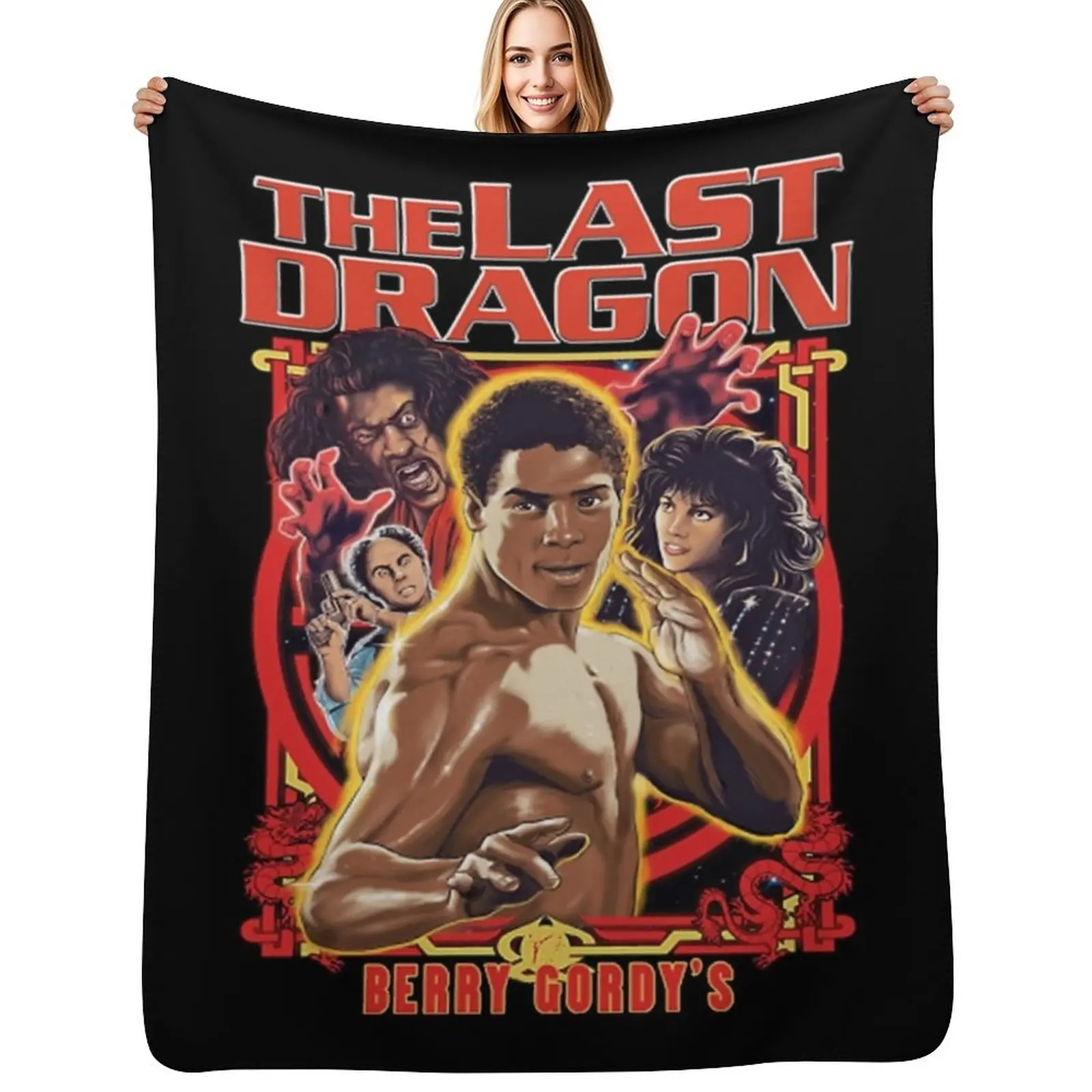 The Last Dragon legend Throw Blanket All Weather Soft Throw Blanket for Sofa