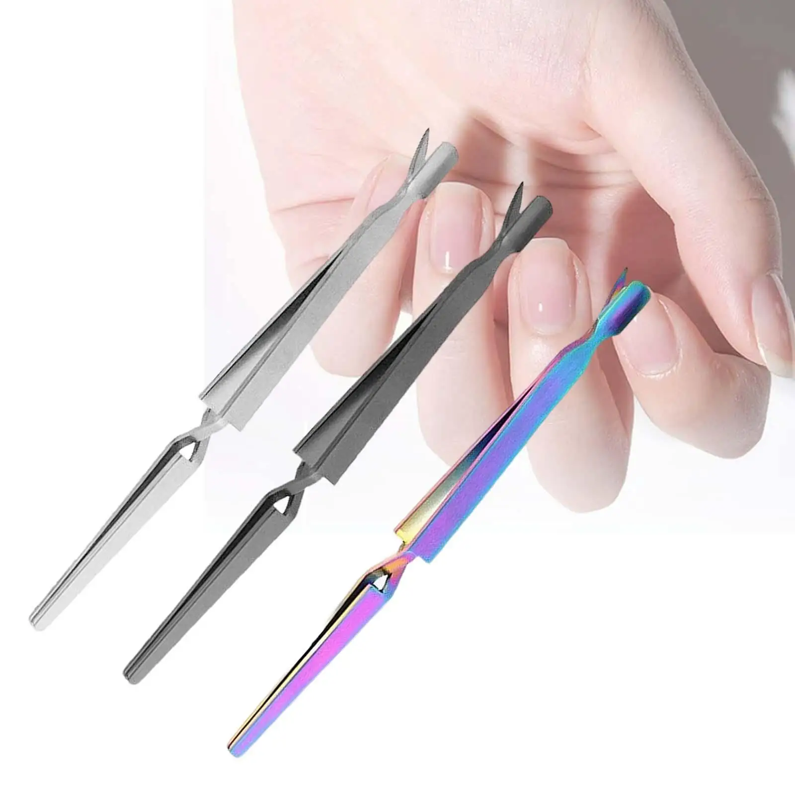 เครื่องมือหนีบเล็บ แหนบหนีบเล็บ แหนบแต่งเล็บ สำหรับทำเล็บ