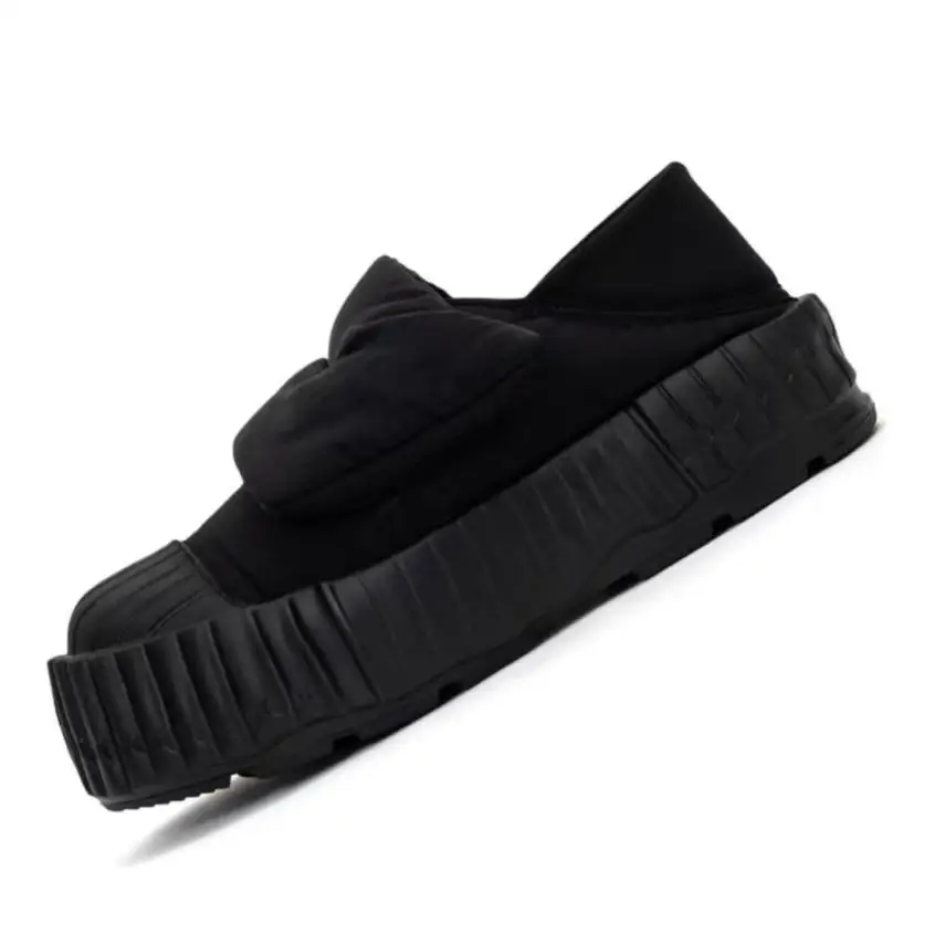 

Одна педаль и два зимних сапог для пар, утепленный и утолщенный теплый пуховый хлеб, обувь из северо-восточного хлопка.