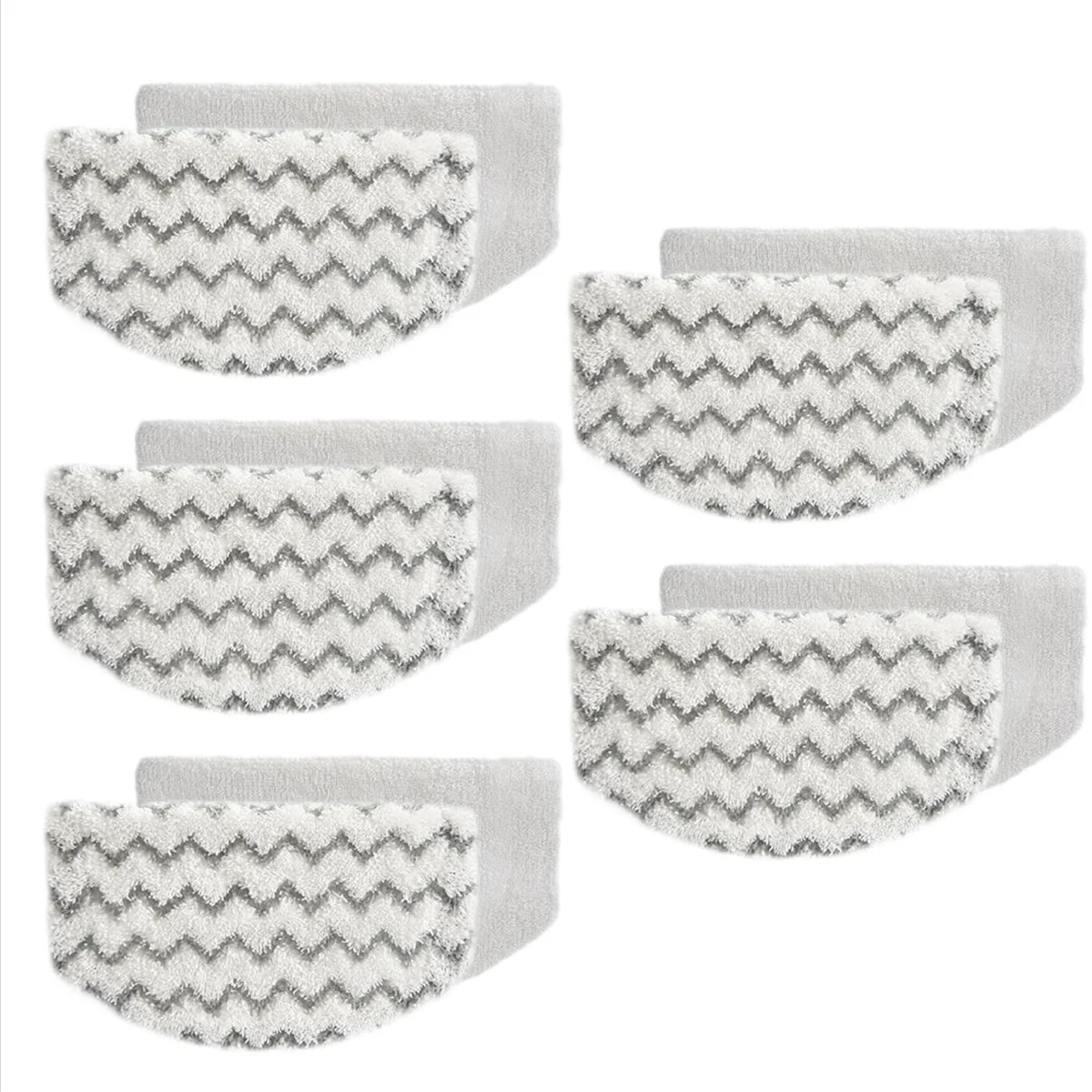 10Pack 1940 Steam Mop Pads for Bissell PowerFresh Steam Mop 1806 1544 1440 2075A 2685A Series, Microfiber Washable