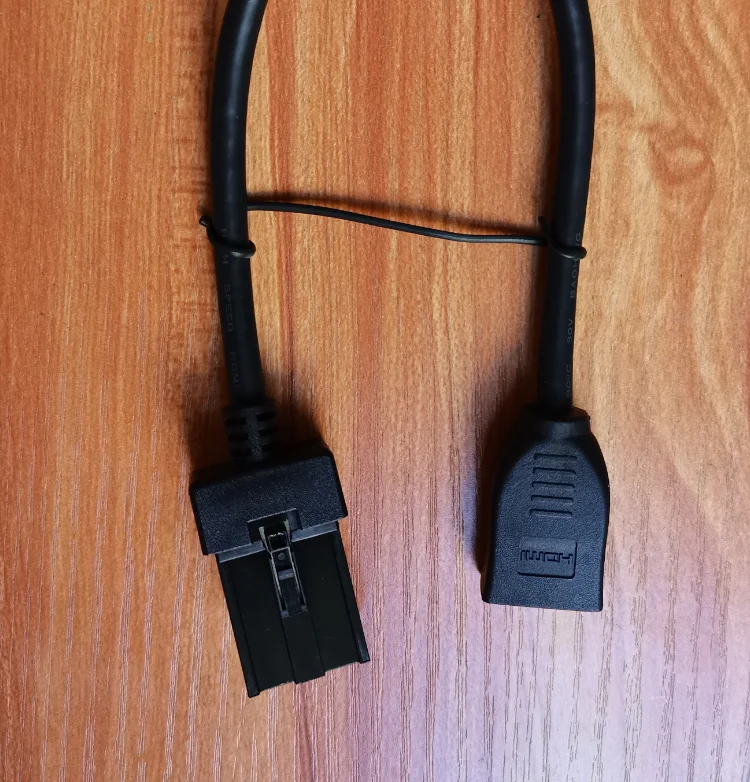 0.3M  HDMI-hdmi type e1.4 E Type HD Cable Type E Male To Type A Female AV Converter Line for Car TV Digital Monitor Player