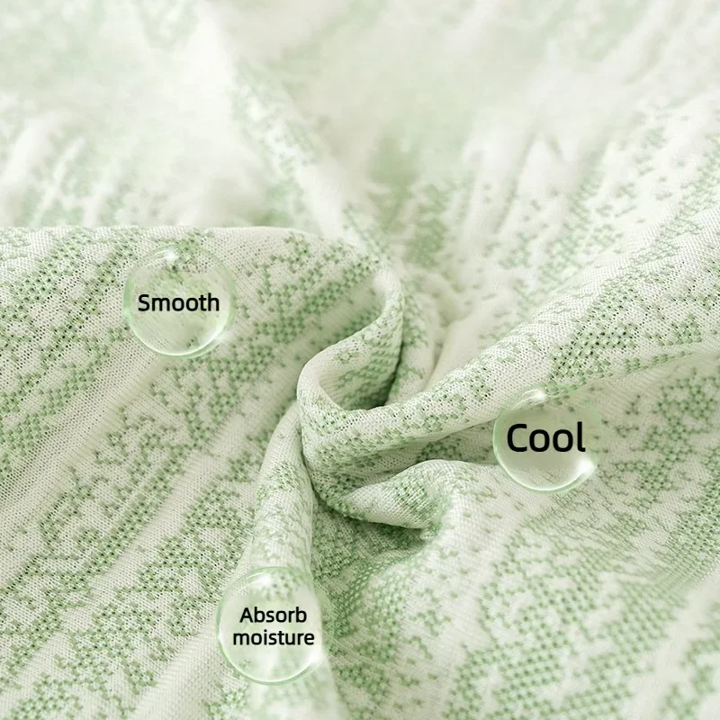 Silky Cool Summer Sofa Throw Blanket Universal Fit for Living Room Furniture Protection Breathable Couch Cover Living Room