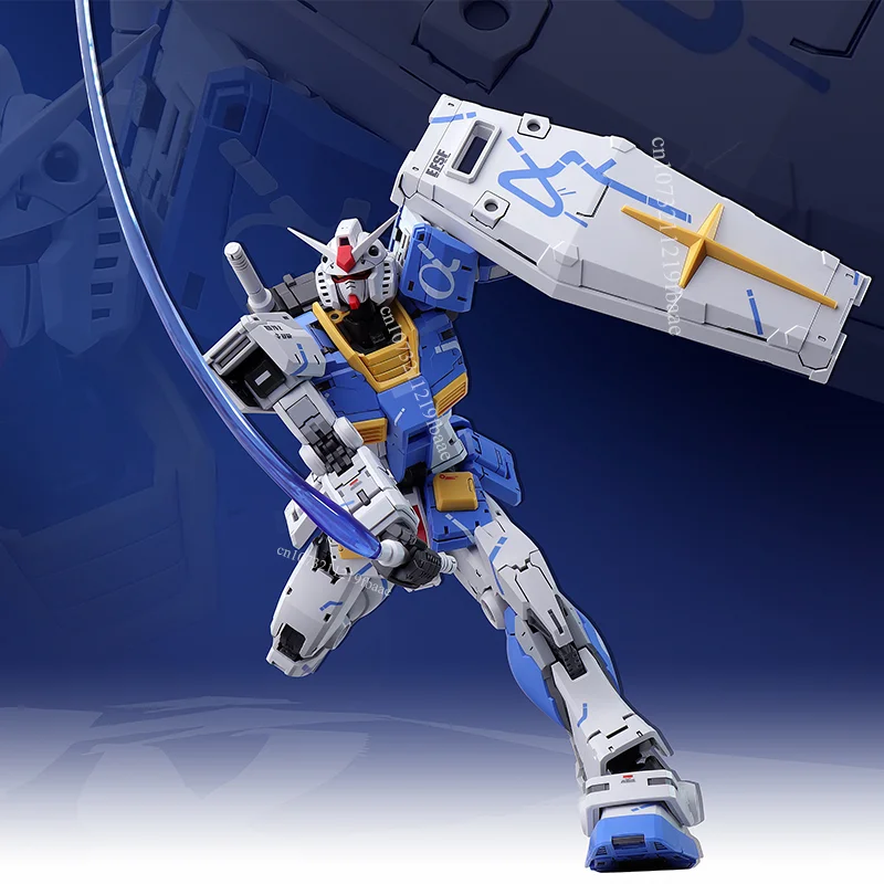 فات القط نموذج RX-78-2 2.0 RG 1/100 كوريو كينيشي اللون الجمعية أطقم منمذجة لعبة Asano الأزرق عمل الشكل البلاستيك الهدايا