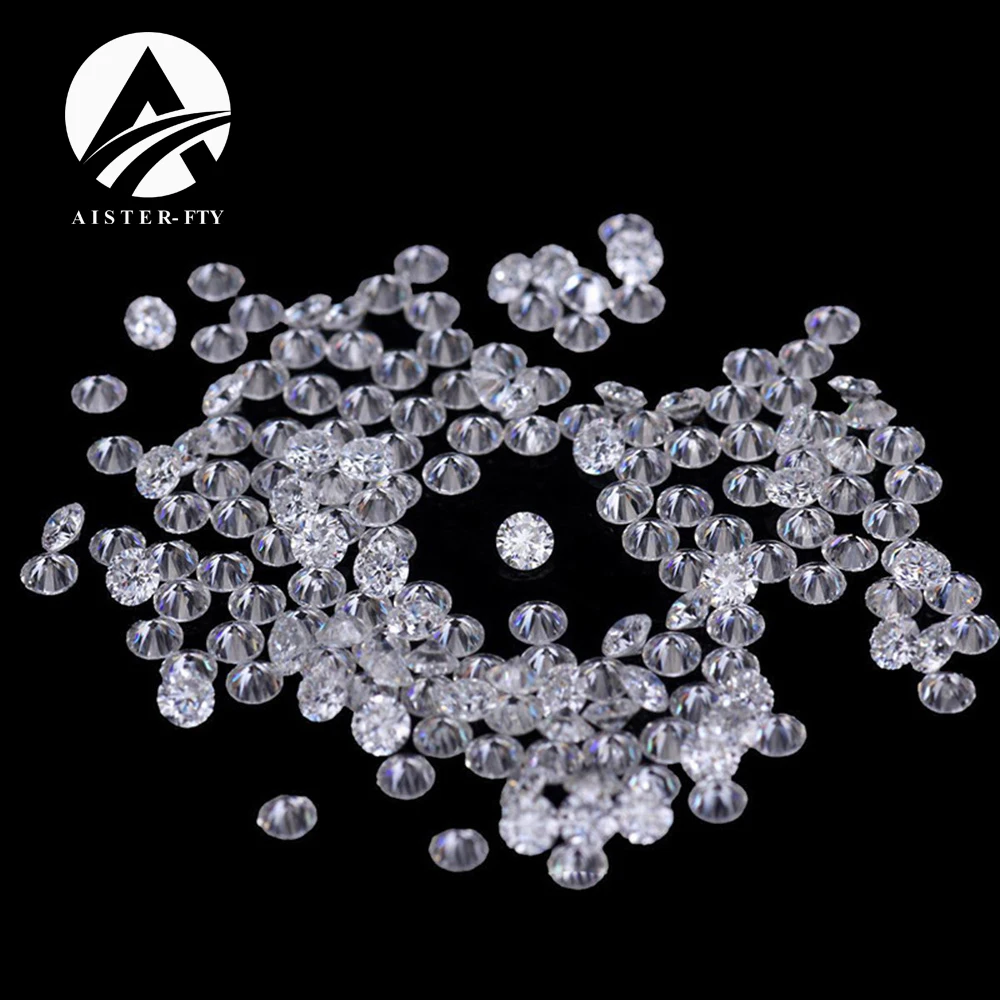 

Wholesale 10 Pcs 3.0mm/3.5mm/4.0mm/4.5mm D Color VVS1 Round Cut Moissanite Loose Stones Pass Diamond Tester