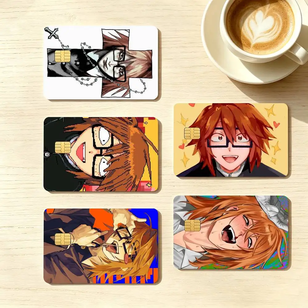 R-Ranfren R-Randal  Credit Card HD Stickers Small Chip Waterproof Sticker Game Card Decal Gift