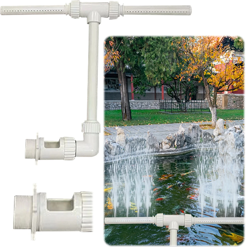 

Dual Spray Waterfall Pool Sprinkler Pool Sprayer Fountain Bracket Fun Pool Waterfall Sprayer Above Ground Pool Accessories