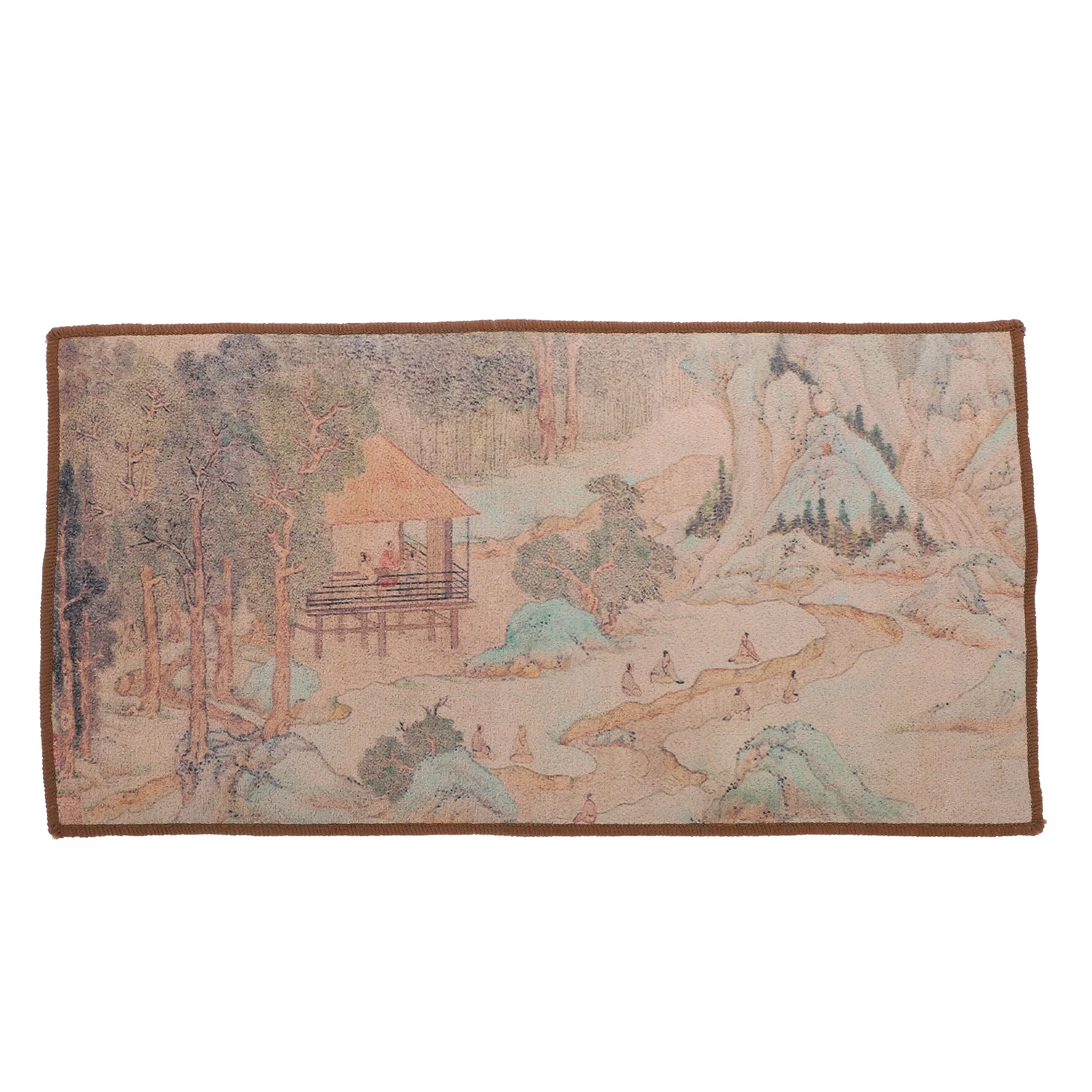 

Table Cloth Super Absorbent Kitchen Cleaning Hand Embroidered Napkin Practical Towel Cloth Premium Cotton Lasting