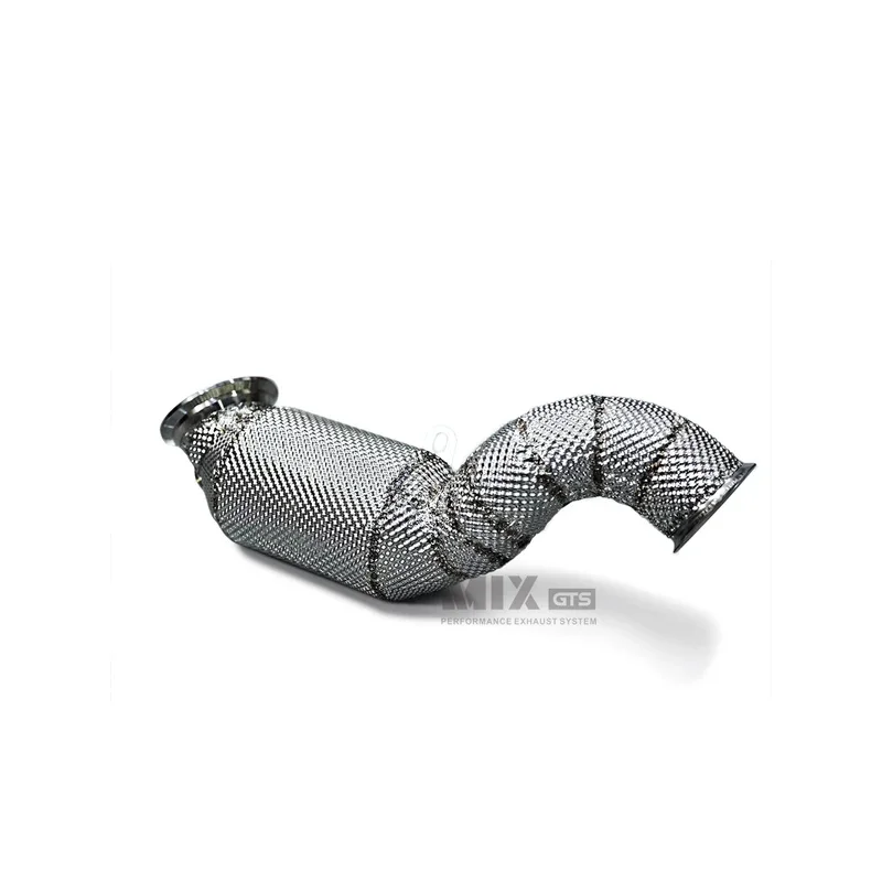 Left-Driver High Flow Performance Exhaust System, LHD Downpipe for Mercedes Benz C200 C250 C300 W205 E200 E250 E300 W213 2.0T