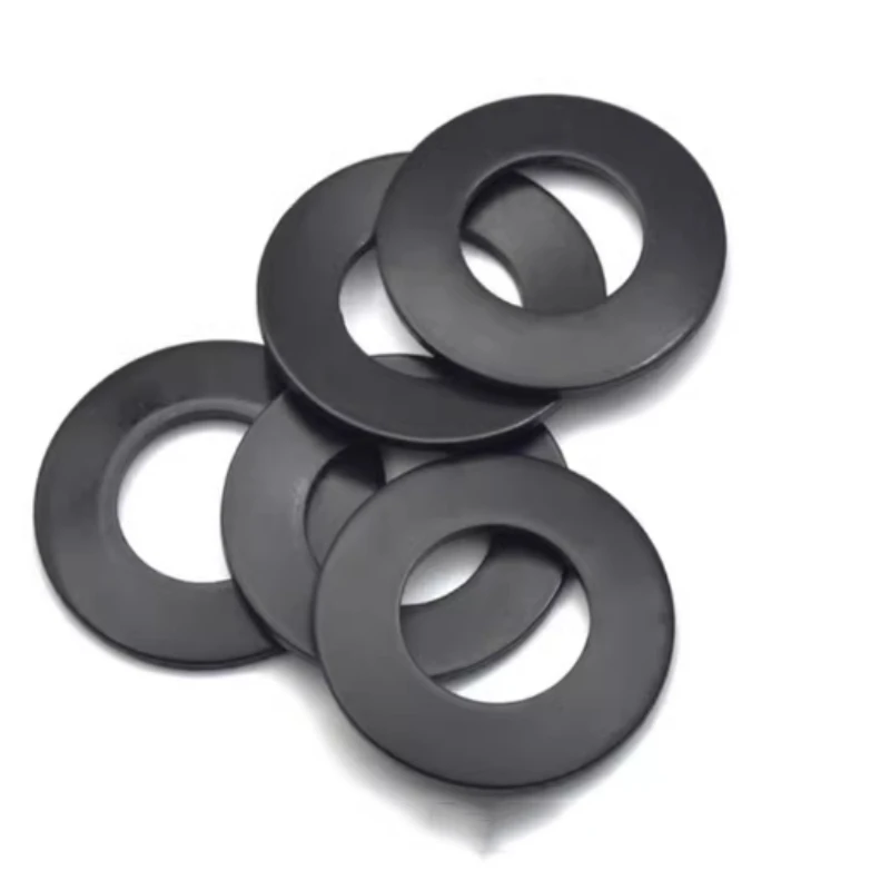 DIN2093 Compression Spring Gasket 50CrVA Material Black Disc Spring Outer Diameter 8/10/12.5/14/16/18/20/22.5/25/28/31.5-50mm