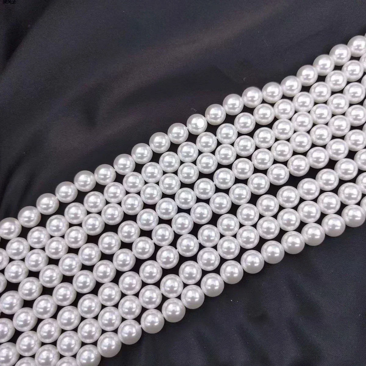 Round AAA Pearls made from natural shells Fine Look 2/4/6/8/10mm Loose Spacer Beads for Jewelry Making DIY Necklace Bracelets