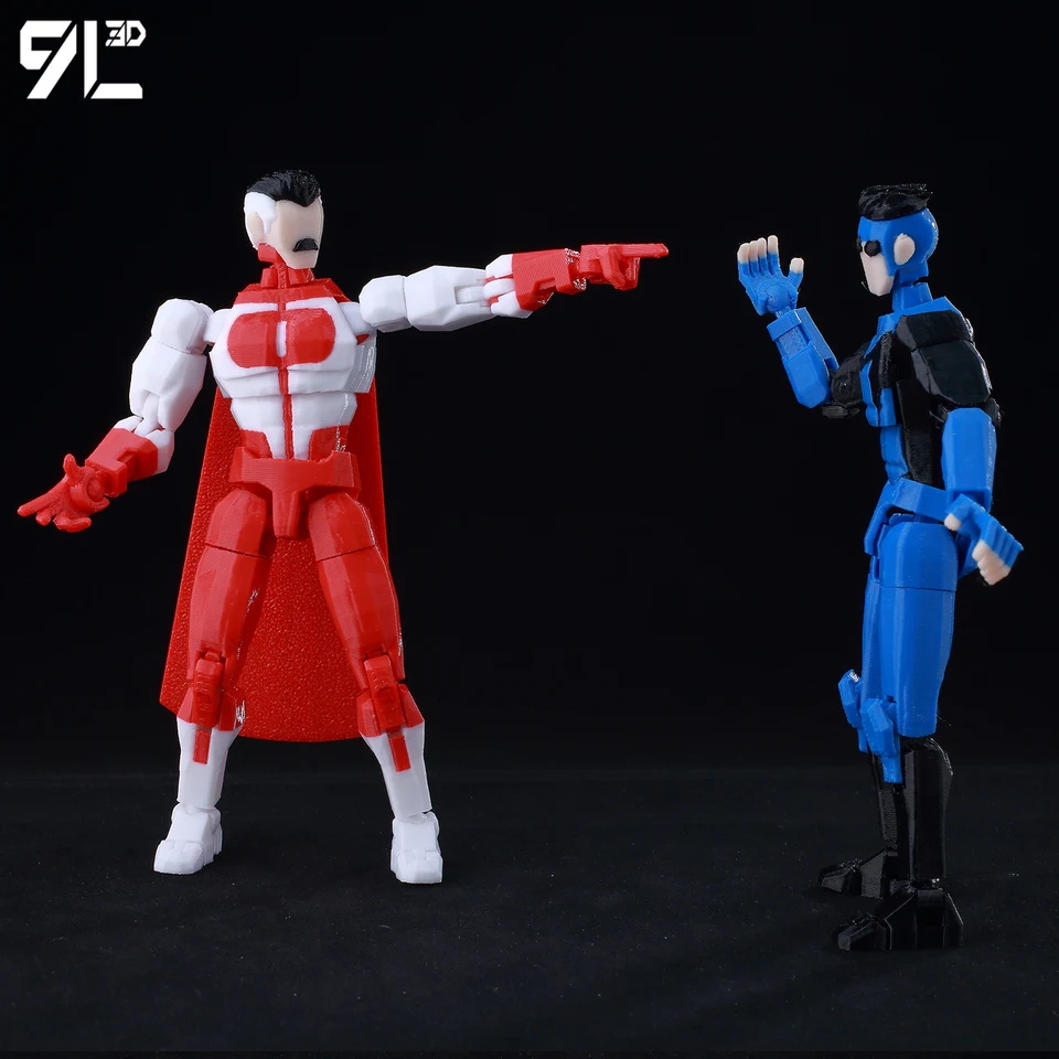 9L3D Multi-Joint Articulated Figure T13 Dummy13 Lucky13 Invincible