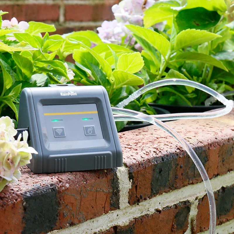 

Outdoor Garden Automatic Water Pump Irrigation System Timing Plant Irrigation Intelligent Life Application Program Control