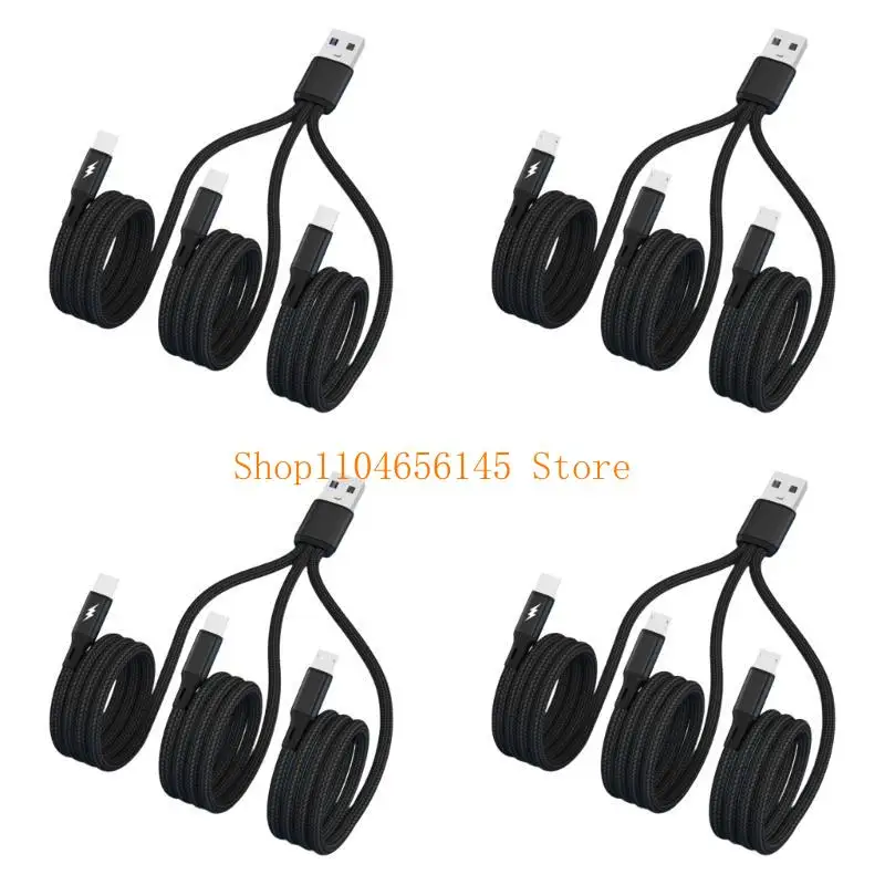652F Reliable USB to Type C/Micro USB Charging Cord for Wide Ranges of Devices