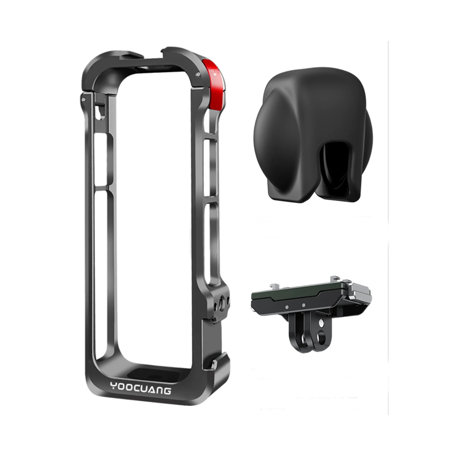 

Multi-functional Extension Frame For Insta360 X4 Metal Rabbit Cage Protective Frame For Insta360 X4 Sports Camera Accessories