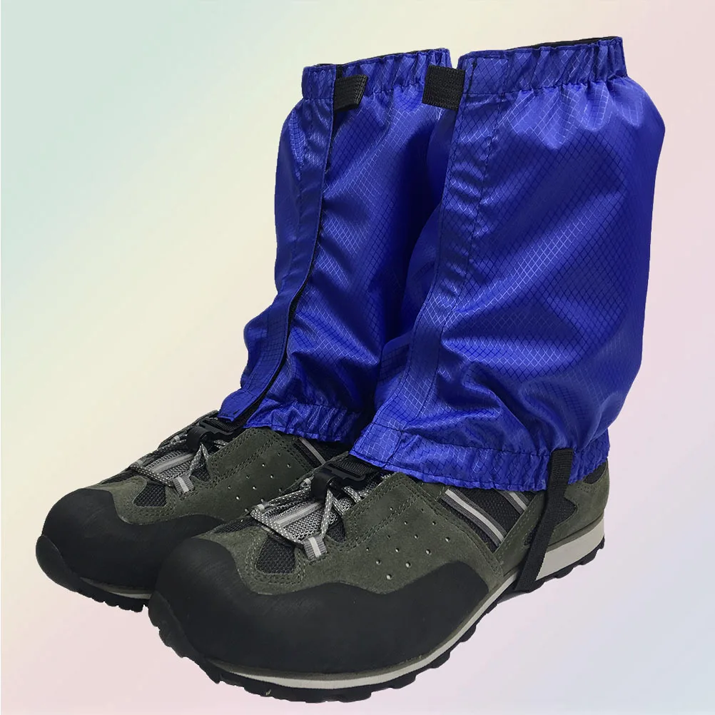 

1 Pair Snow Lightweight Waterproof Outdoor Hiking Walking Gaiters Adjustable Ankle Gaiters For Climbing Fishing Hunting