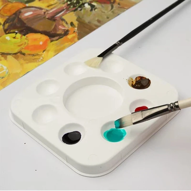 Portable Multi-functional Paint Water Bucket for Washing Brushes Art Student Brush Cleaner for Acrylic Paints Drawing Supplies view 6