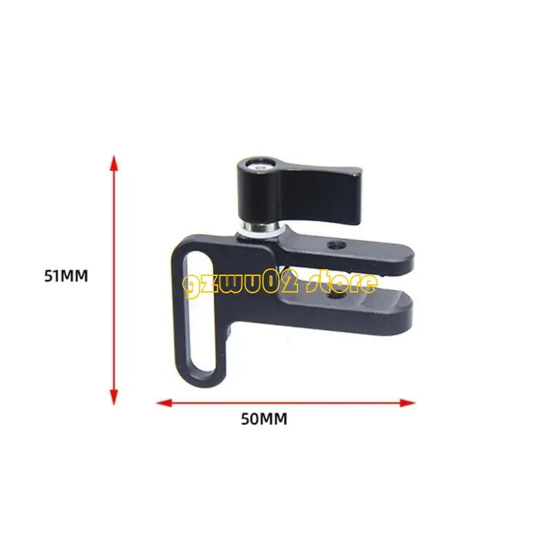 L93B DSLR Camera Cable Lock with 1/4inch Thread USB Cable Lock Clip for Enhanceds Port Security