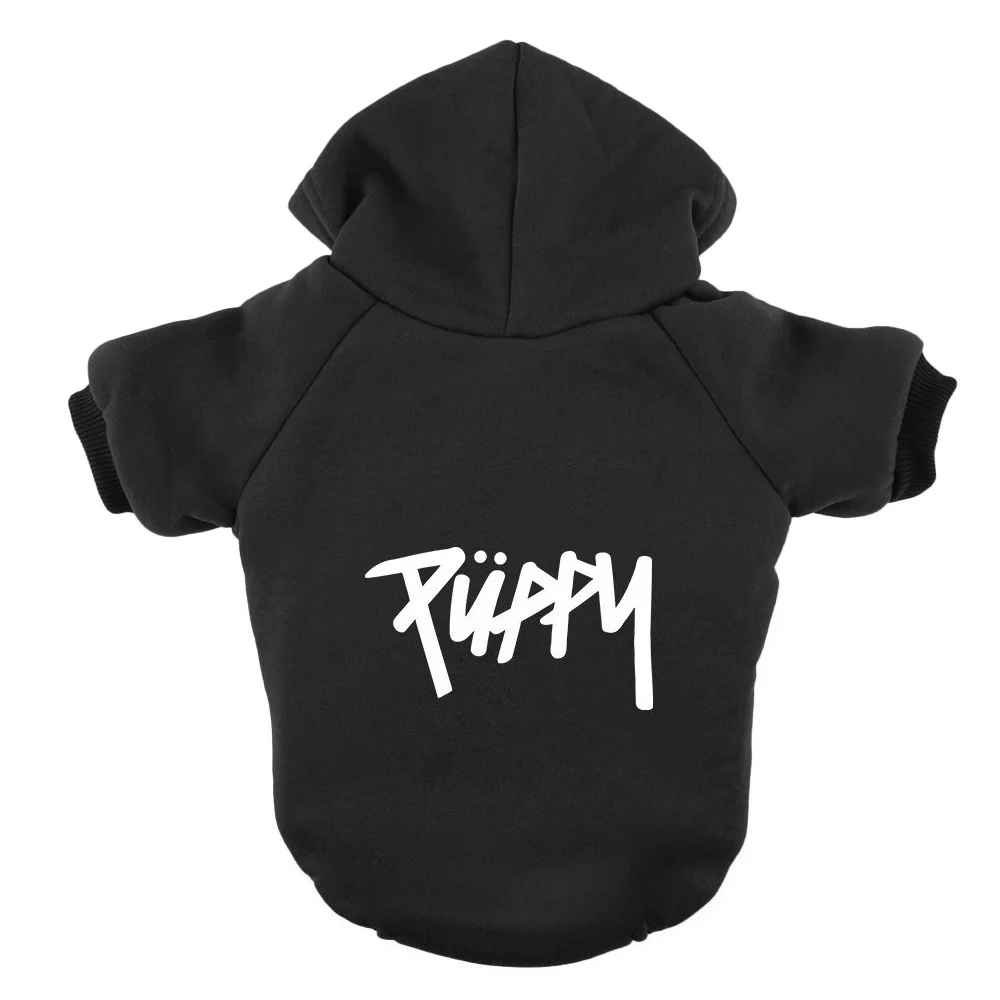 ملابس الجرو موضة الكلب ربيع الخريف الشتاء العلامة التجارية الصغيرة المتوسطة مستوحاة يوركي الفرنسية البلدغ تشيهواهوا المالطية الحيوانات الأليفة هوديس