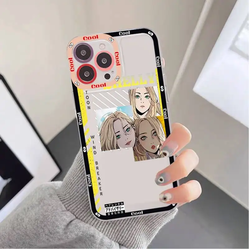 Wind Breaker Webtoon Phone Case for iPhone 11 12 13 Mini Pro Max 14 Pro Max Case shell