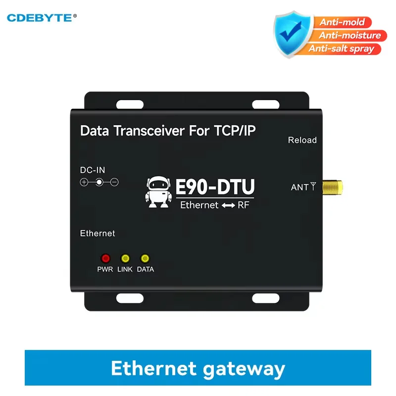 LoRa Wireless Data Transmission Gateway 400/900Mhz Ethernet Gateway 22/30dBm CDEBYTE E90-DTU MQTT RSSI LBT Modbus