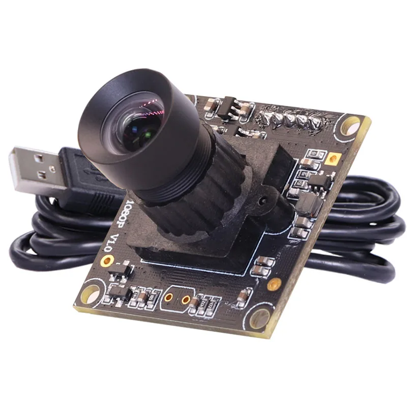 14209 1080P AR0234 8mm 45degree Color global shutter 90fps usb distortionless Industrial machine vision PCBA camera module