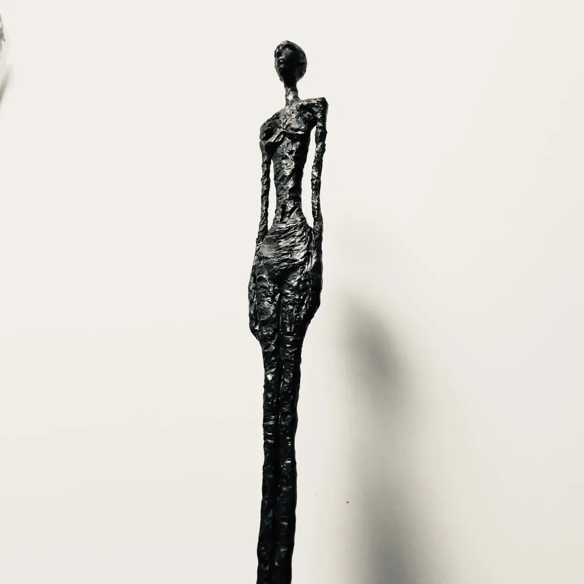 Bronze Standing Woman Sculpture Artwork Large Ornament