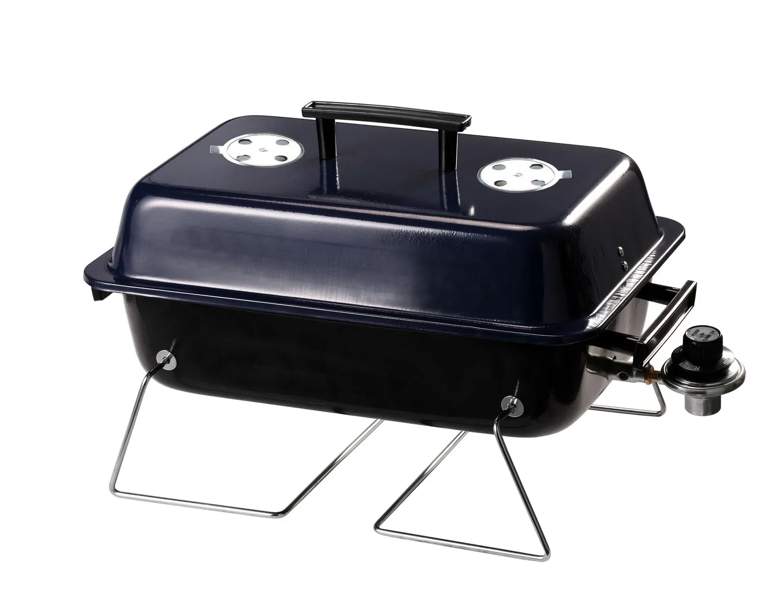 Factory Price camping portable mini folding cast iron rectangular travel stove gas grill bbq for campground