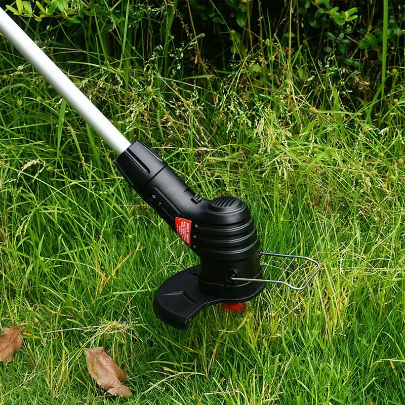 Household Electric Lawn Mower Length Adjustable Grass Cutting Trimmer Rechargeable Handheld Low Noise Garden Pruning Power Tools