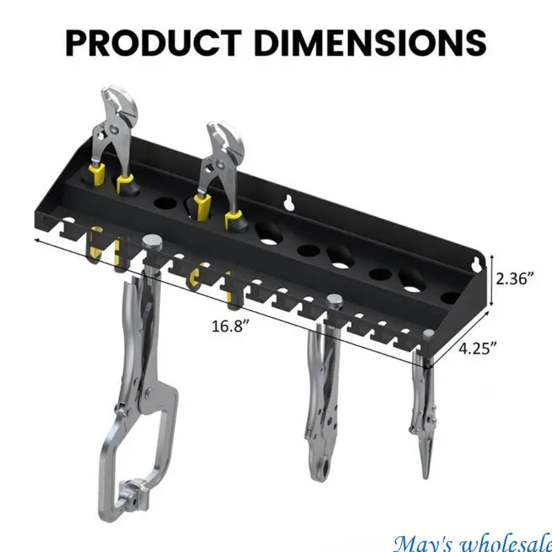 مخطط قبضة مثبت على الحائط ذو كفاءة في المساحة لبناء فولاذي ثابت لمجموعة العربة بخلاف استخدام المرآب 448A #6