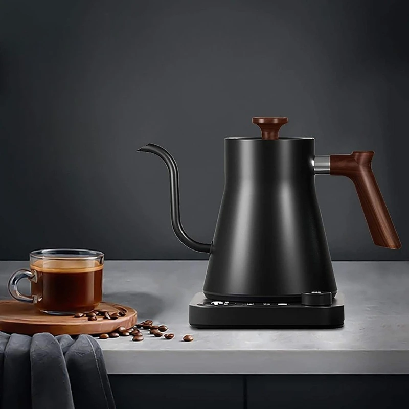 

Intelligent Constant Temperature Electric Kettle Hand Brewed Coffee Pot Gooseneck Pot Used for Brewing Milk Powder 900ml