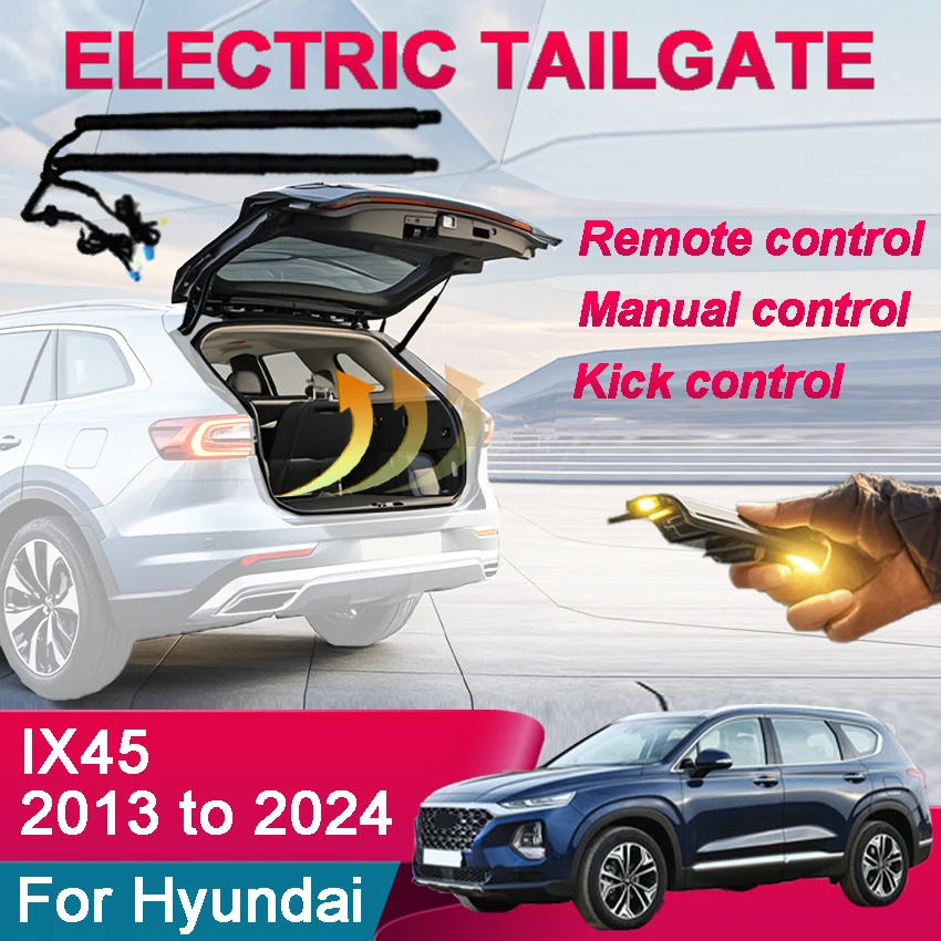 

For Hyundai IX45 2013 to 2025 Smart Electric Motor For Trunk Lift Car Electric Tailgate Power Kit Liftgate Drive Kick Sensor