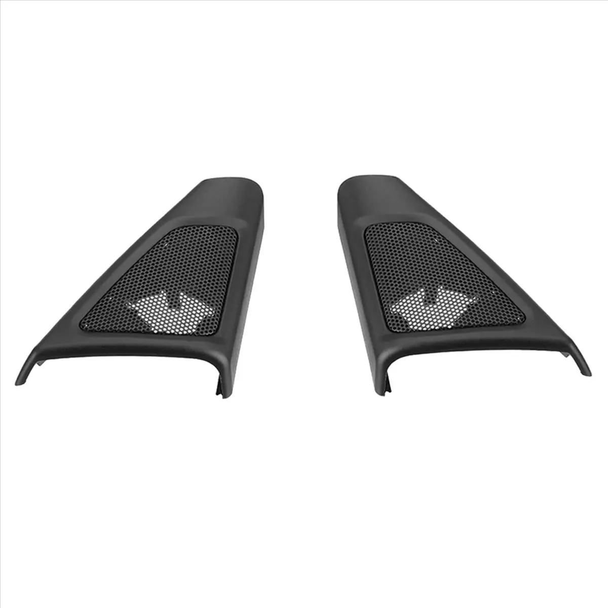 Compatible🔧Car Door Panel Audio Horn Cover Tweeter Speaker Loudspeaker Cover Trim For-BMW 5 Series 520 523 F10 2010-2014