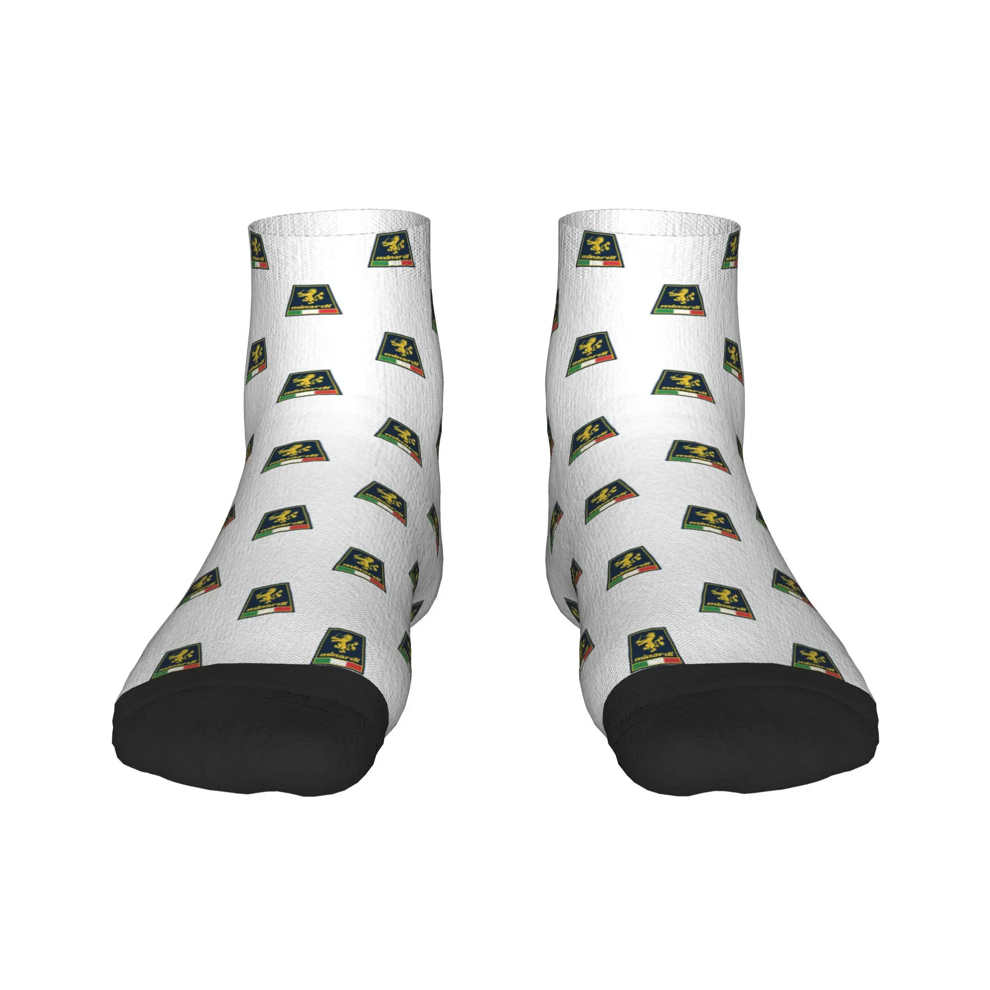 

Носки Minardi Racing Team, супер мягкие чулки в стиле Харадзюку, всесезонные носки, аксессуары для унисекс, рождественские подарки