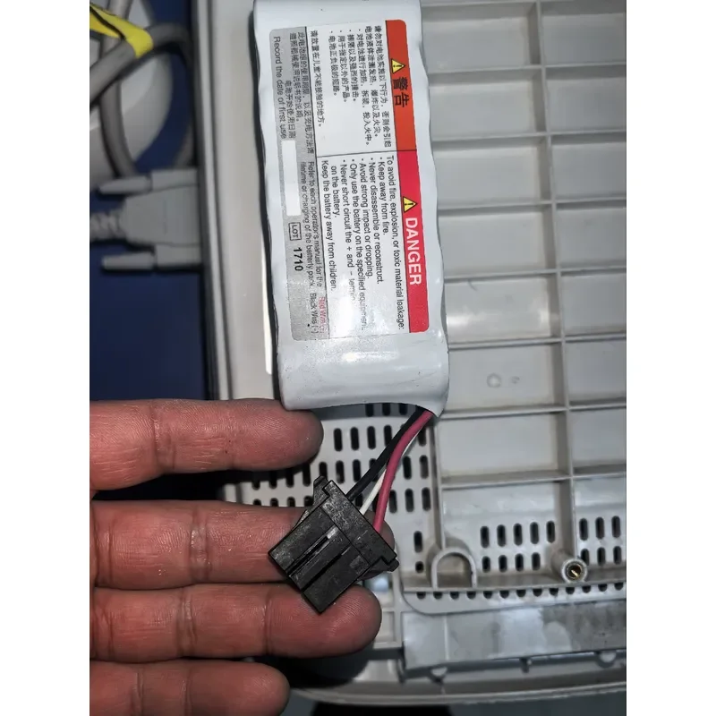 for Shanghai Optoelectronics ECG-2340 Multi-channel Electrocardiograph Battery NKB-301V 12V 2800mAh Replacement Battery