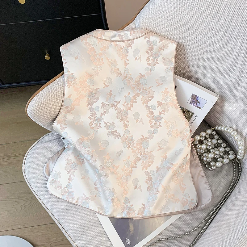 سترة جديدة من الساتان للسيدات الشابات لعام 2025 ملابس صينية تقليدية مودين ature تانغ ملابس علوية