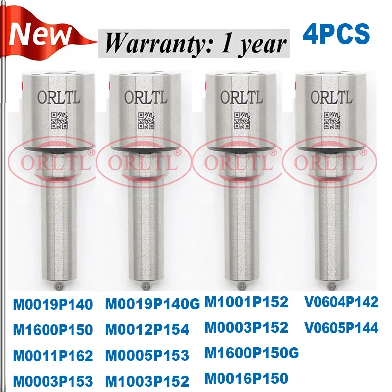 

4PCS New Injector Nozzle M0016P150 V0604P142 V0605P144 M0011P162 M0003P153 M0011P162 for Siemens Piezo Injector