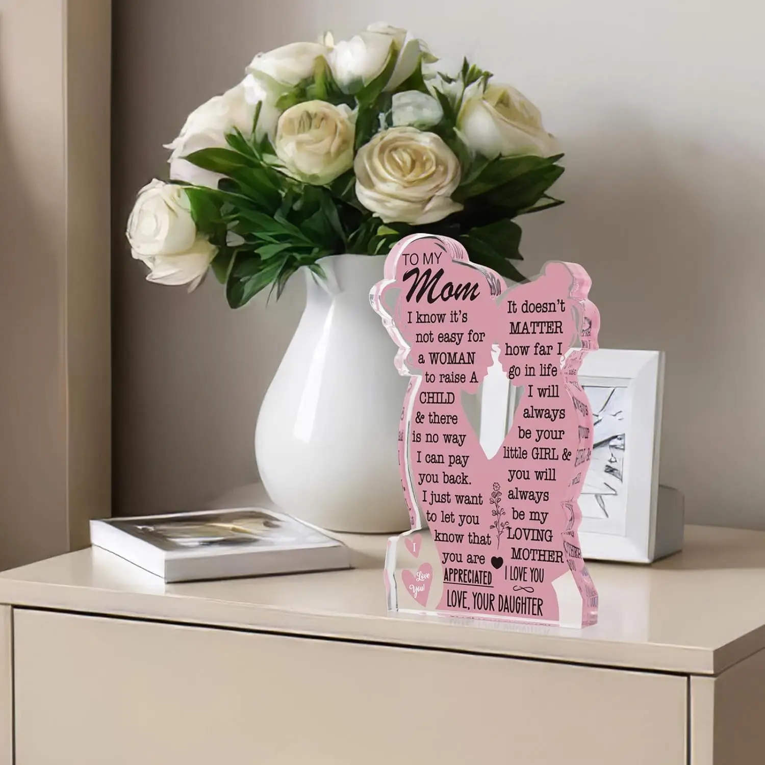 Mom Gifts from Daughter Gift for Mom, Mom Birthday Ideas Gift Cool Mother's Day Gifts from Daughter Best Mom Ever Gifts New Mom