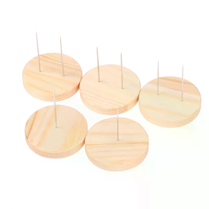 Nieuwe 1PC Gehaakte Pop Basis Display Rack Pop Basis Pop Display Rack Showcase Gehaakte Pop Display Basis Houten Ondersteuning stand