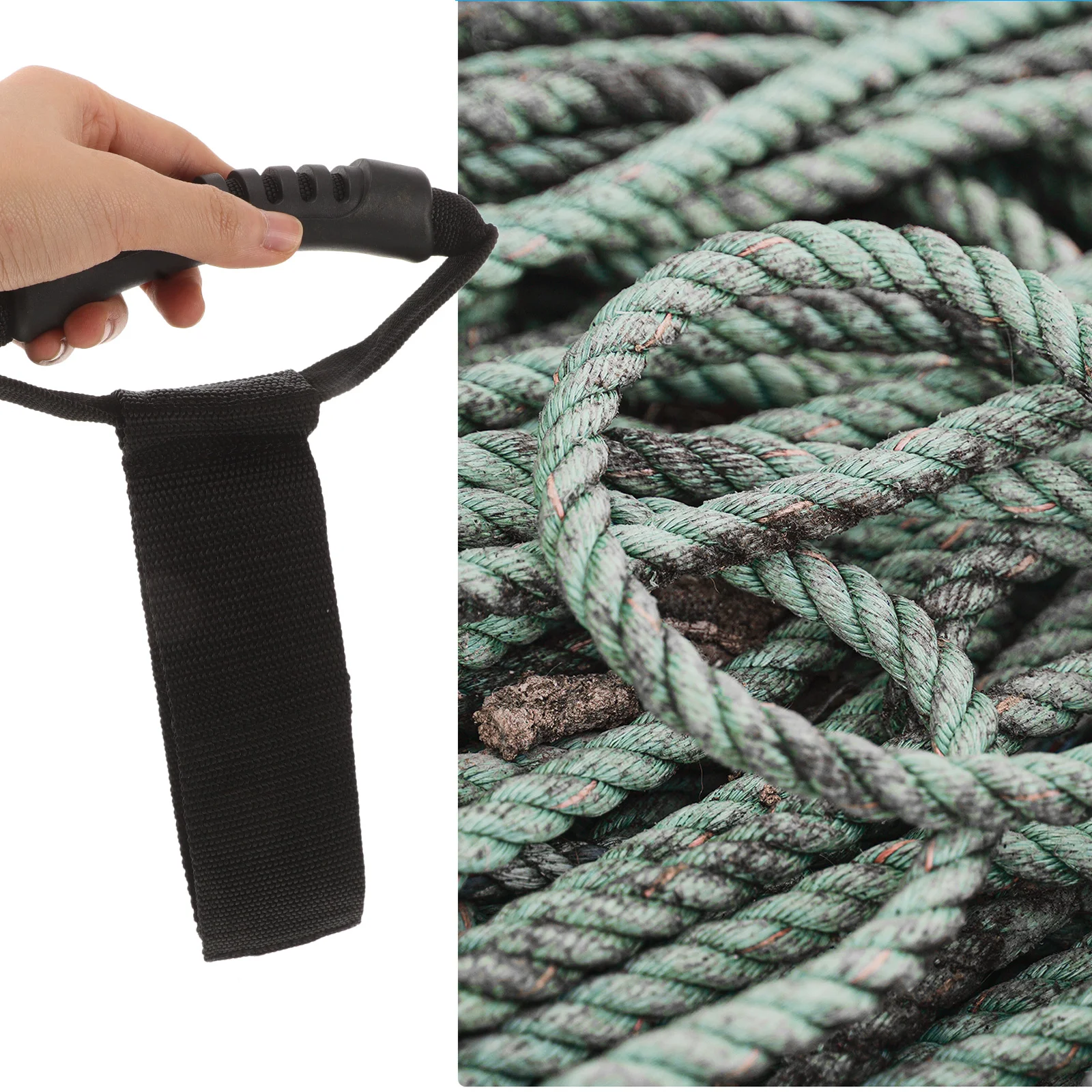

2 Pcs Gravity Strap Extension Cord Organizer Garden Hose Hanger Storage Carrying Dragon Blend Cable