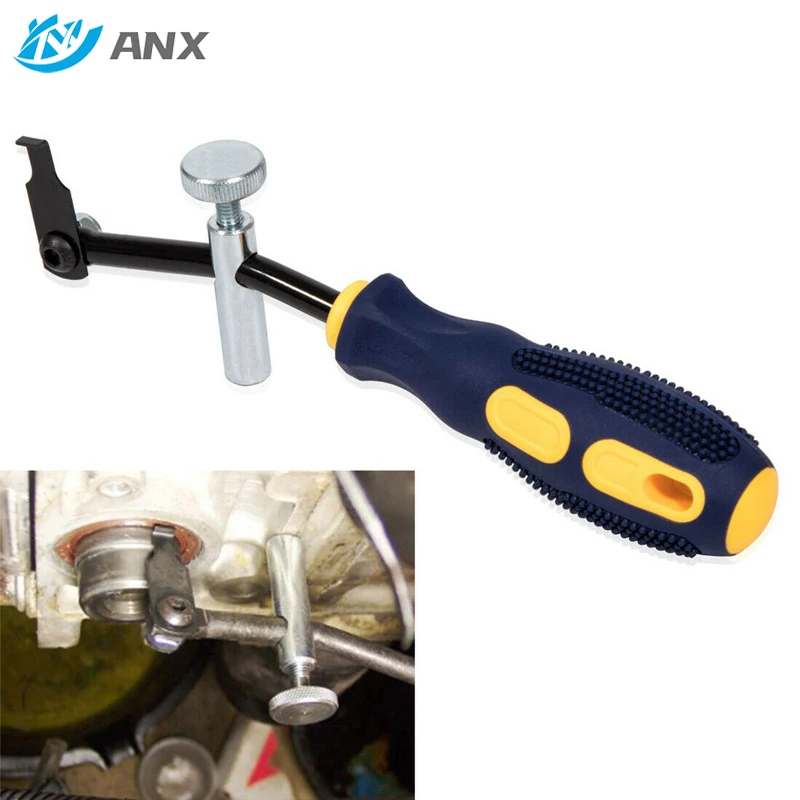 ANX 58430 Car Automotive Mechanical Workshop Repair Tools Accessories Extractor Motorcycle Shaft Type Seal Bearing Steel Puller