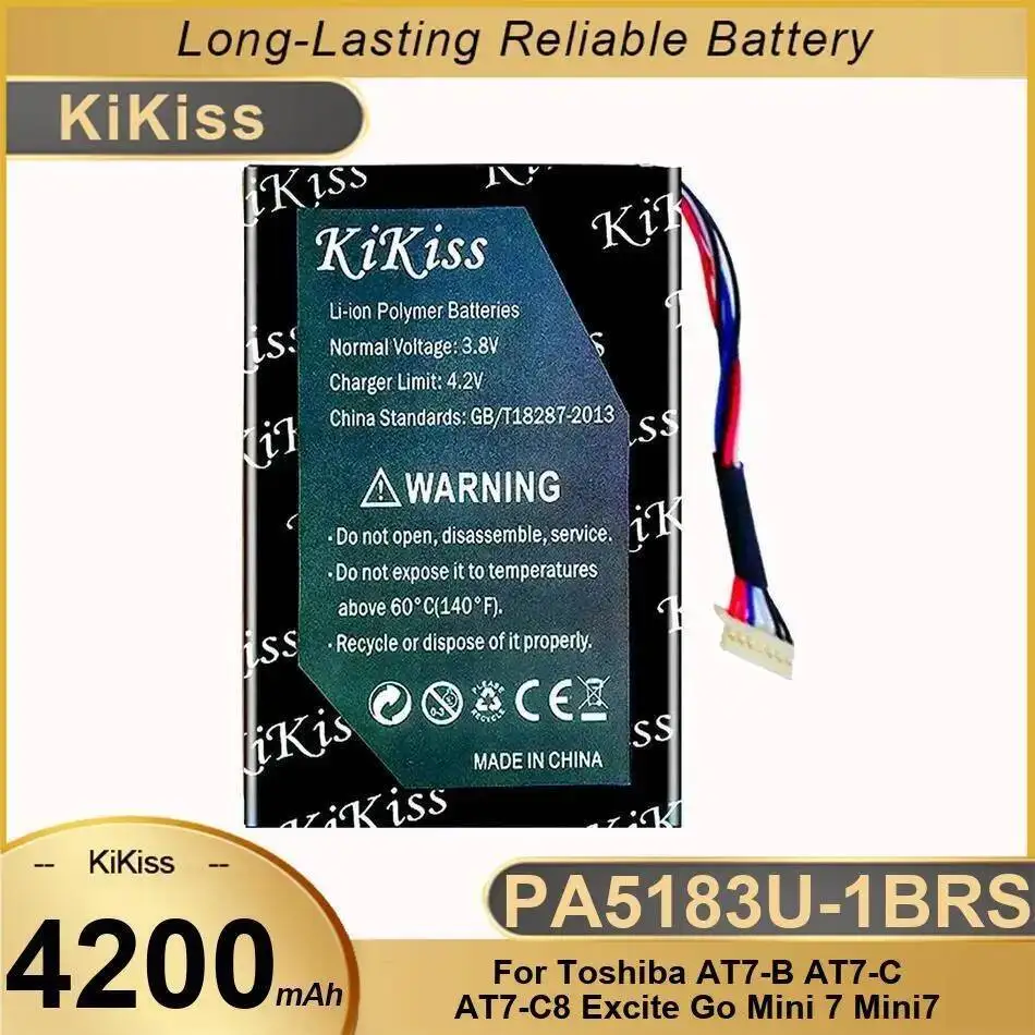 

Durable PA5183U-1BRS Reliable Power Supply For Toshiba AT7-B AT7-C AT7-C8 Excite GO Mini 7 Laptop Battery 4200Mah