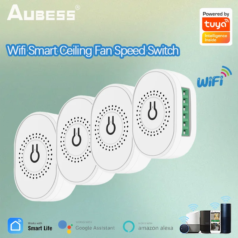 

Mini Tuya WiFi Wireless Switch Home Assistant Interruptor Smart Life Mini Wifi Module Control Light Dimmer Fan Speed Switch