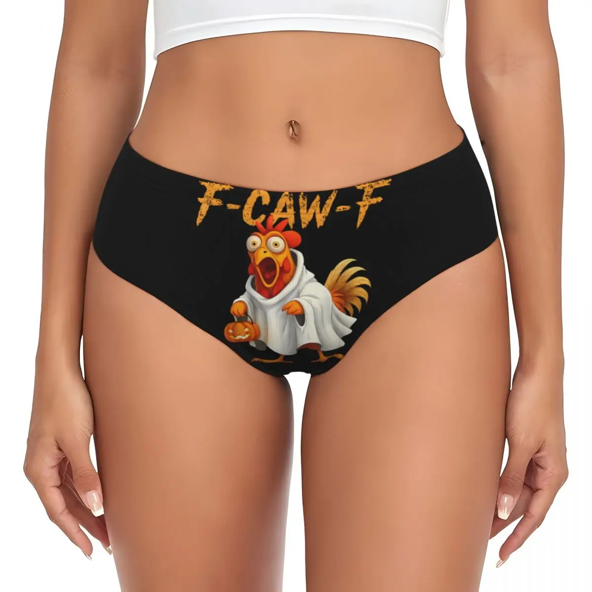 

Женские забавные трусики F-Caw-F Chicken FCAWF, мягкие женские трусы-слипы
