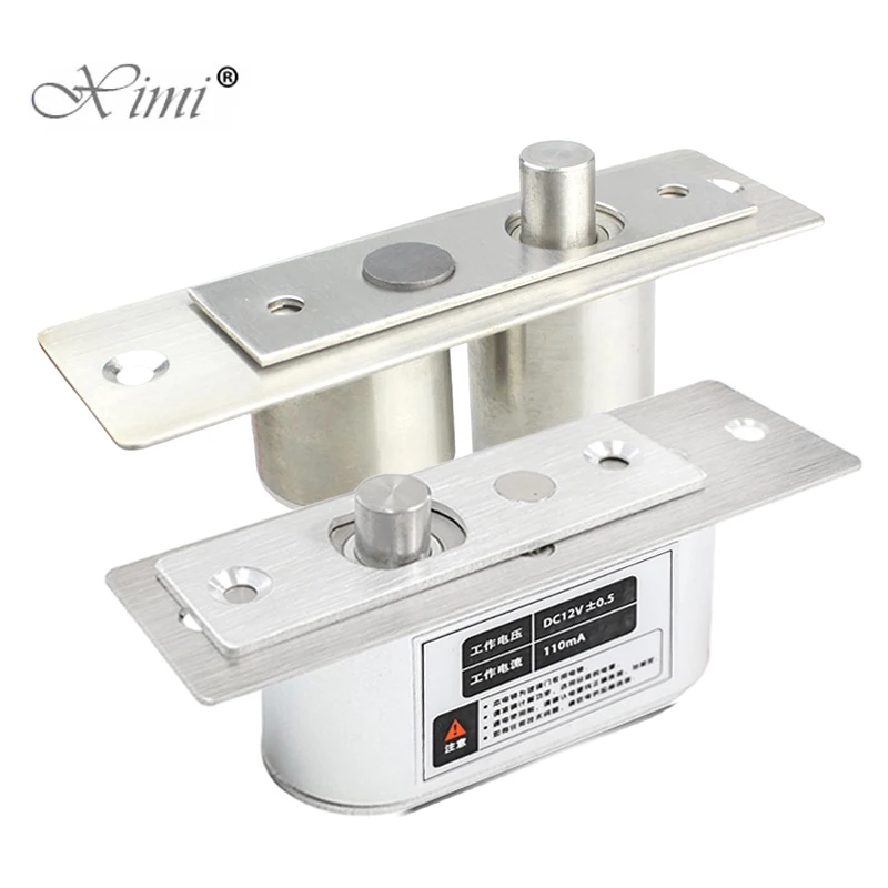 

Mini Electric Bolt Lock Fail Safe Stainless Steel Solenoid Electric Door Lock DC 12V 5 Wires Feedback Lock Easy to Install