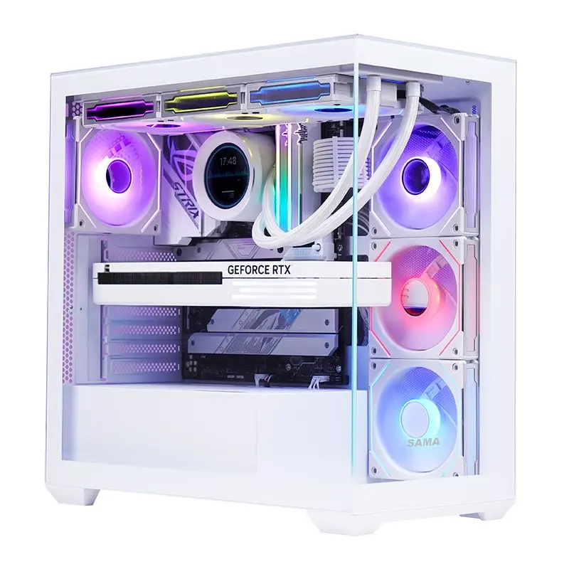 

R5 7500F/9600X/9700X/RX9070GRE gaming computer AI office assembly host