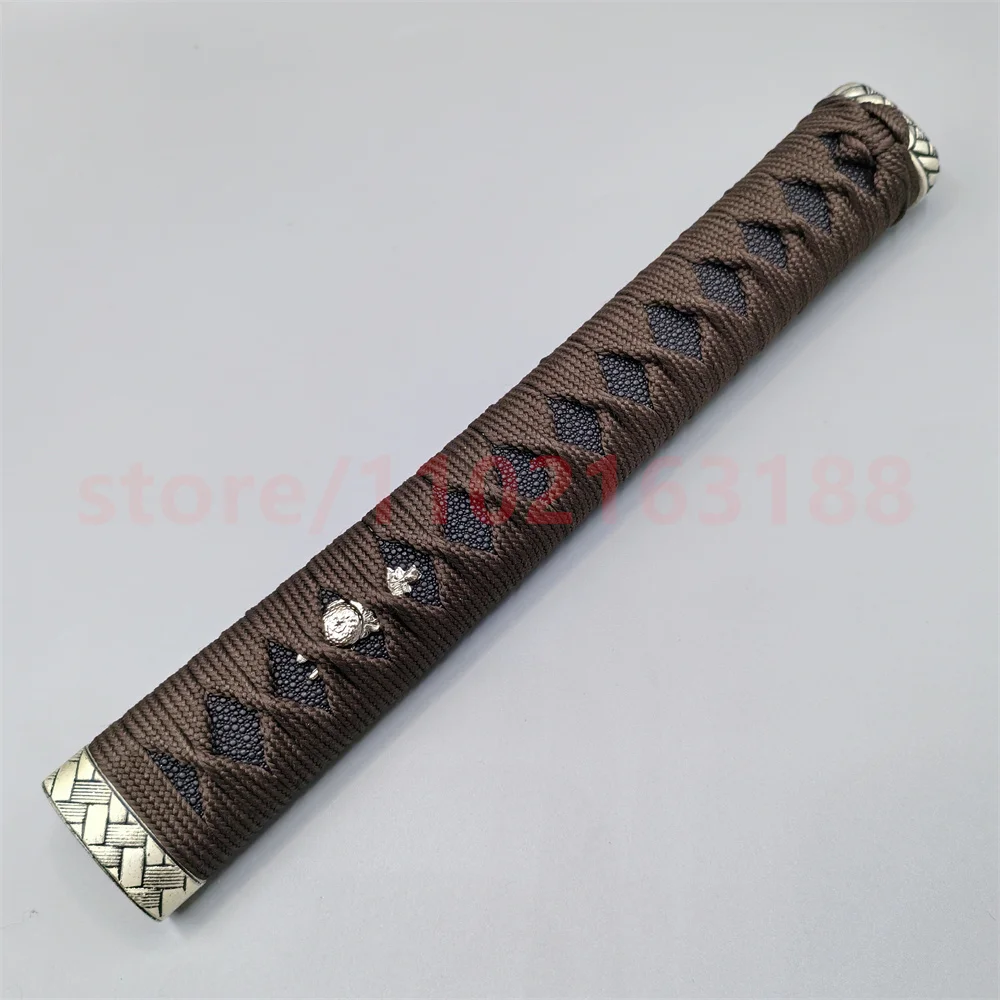 

26cm Tsuka Handle Hilt Alloy Fuchi Kashira Menuki For Japanese Real Japan Samurai Katana Sword Fittings Accessory Parts Nice